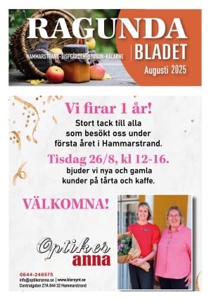Ragundabladet Augusti -25